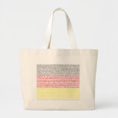 German Cities Flag Bag Grote Tote Bag (Voorkant)