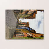 German City Street Legpuzzel (Horizontaal)