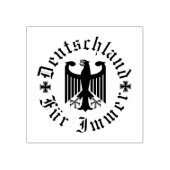 German/Deutschland Forever/eagle/iron cross/fire Rubberstempel (Afrduk)
