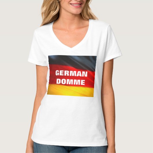 GERMAN DOMME T-SHIRT (Voorkant)