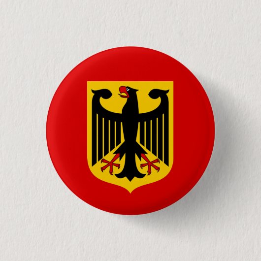 German Eagle Badge Ronde Button 3,2 Cm (Voorkant)