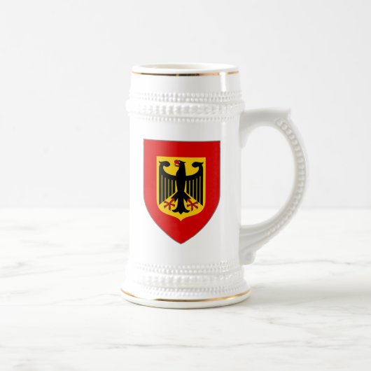 German Eagle Shield Stein Bierpul (Rechts)