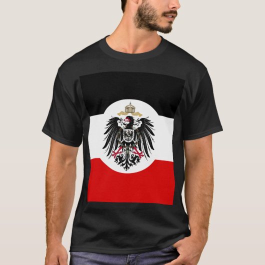 German Empire Flag T-shirt (Voorkant)
