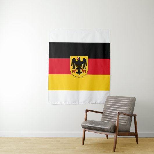 German Empire Flag Wandkleed (In situ)