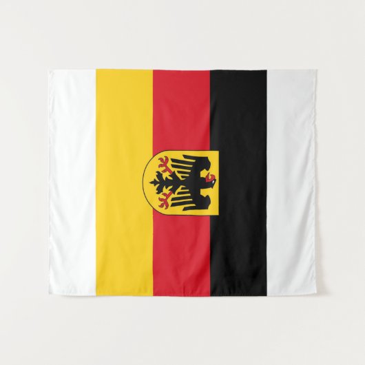 German Empire Flag Wandkleed (Voorkant (horizontaal))