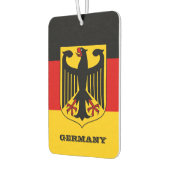 German Flag Car Air Freshener, Duitsland Luchtverfrisser (Links)