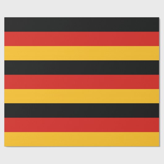GERMAN FLAG COLORS CADEAUPAPIER (Vlak)