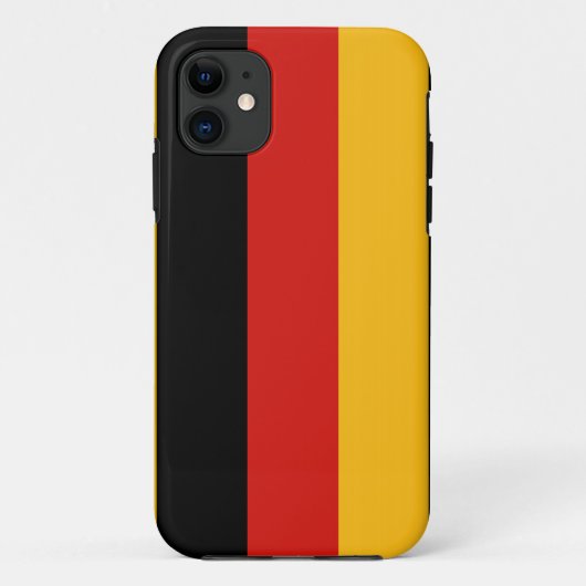 GERMAN FLAG COLORS Case-Mate iPhone CASE (Achterkant)