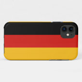 GERMAN FLAG COLORS Case-Mate iPhone CASE (Achterkant (horizontaal))