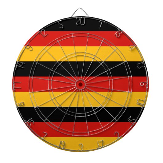 GERMAN FLAG COLORS DARTBORD (Voorkant)
