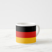 GERMAN FLAG COLORS ESPRESSO KOP (Voorkant rechts)