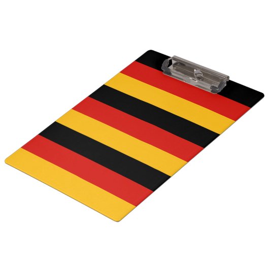 GERMAN FLAG COLORS KLEMBORD (Gekanteld)