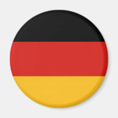 GERMAN FLAG COLORS MAGNEET (Voorkant)