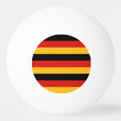 GERMAN FLAG COLORS PINGPONGBAL (Achterkant)