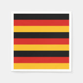 GERMAN FLAG COLORS SERVET (Voorkant)
