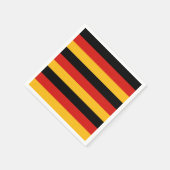 GERMAN FLAG COLORS SERVET (Hoek)