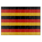 GERMAN FLAG COLORS SNIJPLANK (Voorkant)