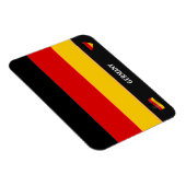 German Flag & German country travel / Germany Magneet (Rechterzijde)