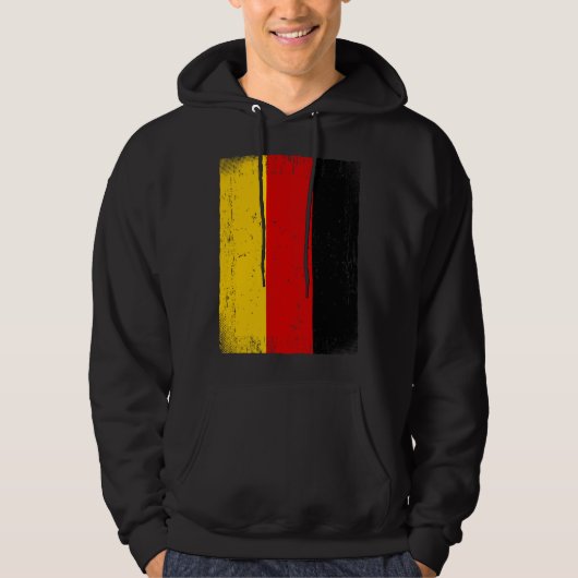 German Flag Germany Hoodie (Voorkant)