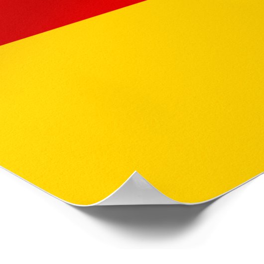 German Flag of Germany gifts Poster (Hoek)