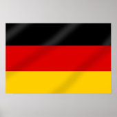 German Flag of Germany gifts Poster (Voorkant)