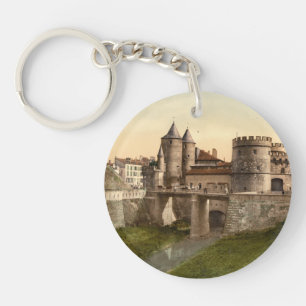 German Gate, Metz, Lorraine, Frankrijk Sleutelhanger