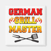 German Grill Master Magneet (Voorkant)