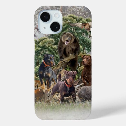 German Hunting Terrier, Jagddooder Case-Mate iPhone Case (Achterkant)
