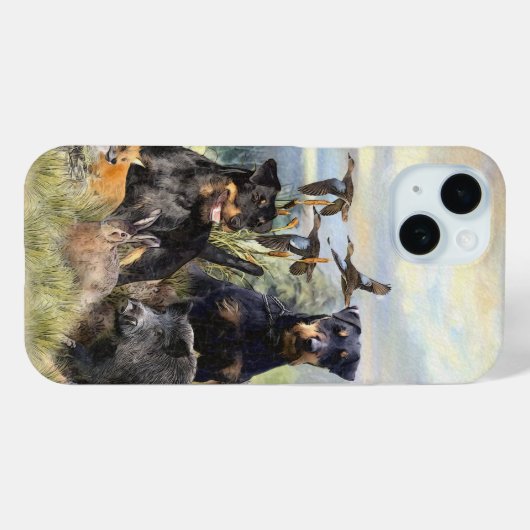 German Hunting Terrier, Jagddooder Case-Mate iPhone Case (Achterkant (horizontaal))