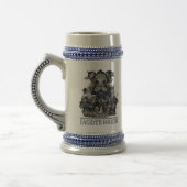 German Hunting Terrier (Jagdterrier)    Beer Stein Bierpul (Links)