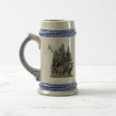 German Hunting Terrier (Jagdterrier)    Beer Stein Bierpul (Links)