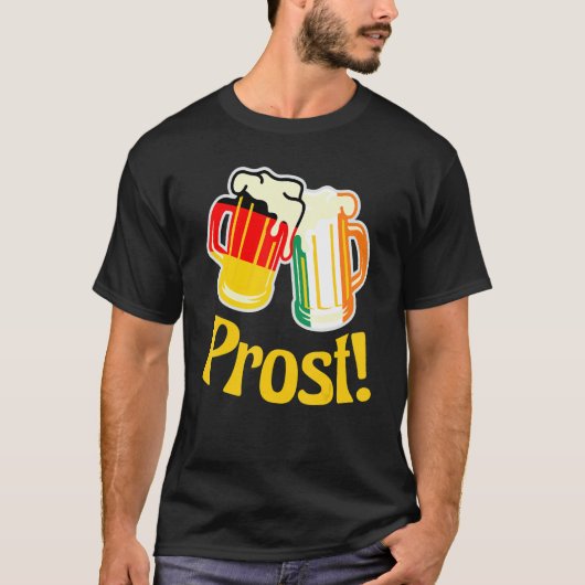 German - Ireland Cheer Prost T-shirt (Voorkant)