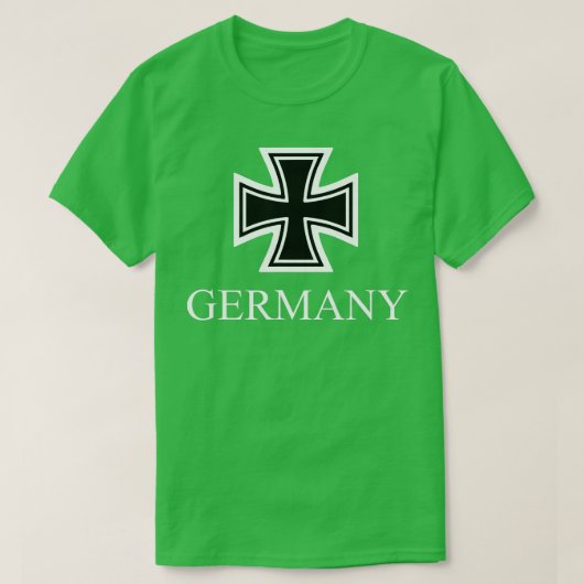 German Iron Cross Bravery Award W1 W2 T-shirt (Design voorkant)