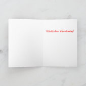 German Lab Valentijn Feestdagen Kaart (Binnen)