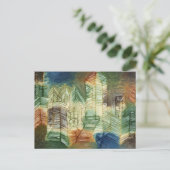German Landscape by Paul Klee Briefkaart (Staand voorkant)