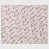 German Language Happy Paaster Frohe Ostern Cadeaupapier (Vlak)