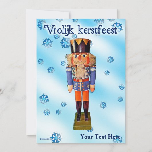 German Nutcracker - Vrolijk kerst (Voorkant)