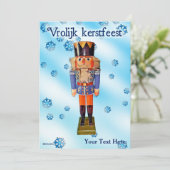 German Nutcracker - Vrolijk kerst (Staand voorkant)