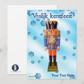 German Nutcracker - Vrolijk kerst (Voorkant / Achterkant)