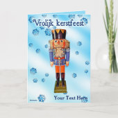 German Nutcracker - Vrolijk kerst Kaart (Voorkant)
