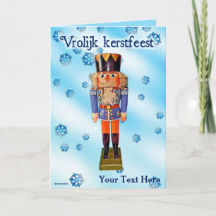 German Nutcracker - Vrolijk kerst Kaart