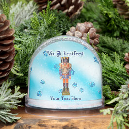 German Nutcracker - Vrolijk kerst Sneeuwbol