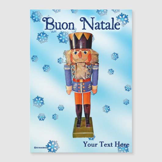 German Nutkraker - Buon Natale (Voorkant)