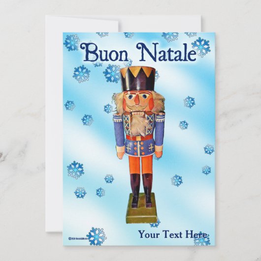 German Nutkraker - Buon Natale (Voorkant)