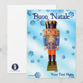 German Nutkraker - Buon Natale (Voorkant / Achterkant)
