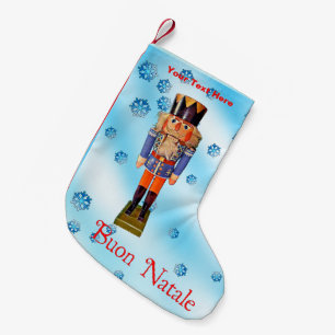 German Nutkraker - Buon Natale Kleine Kerstsok