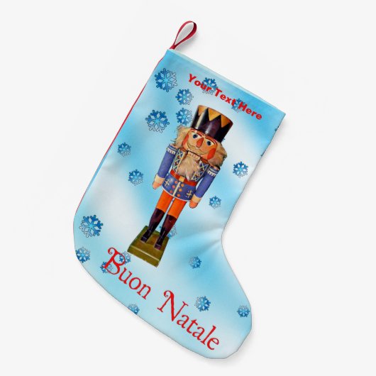 German Nutkraker - Buon Natale Kleine Kerstsok (Voorkant (Hangend))