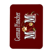 German Pinscher Mam Gifts Magneet (Verticaal)