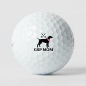 German Pointer Golf Moeder Titleist Pro V1 Bal Cad (Voorkant)