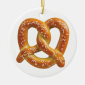 German Pretzel Keramisch Ornament (Voorkant)